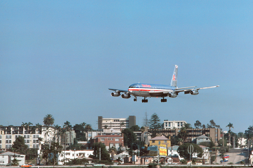 1970's Drive through Chula Vista - Otay to Downtown San Diego International  Airport (Lindberg Field) 